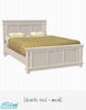 Mission Bay Bedroom - Double Bed Mesh by Living Dead Girl - Click to view and download separately!