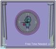 Bibble Nursery - Bibble Nursery Clock by sinful_aussie - Click to view and download separately!
