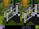 Sophisticated Modernism - Railing Left by Canelline - Click to view and download separately!
