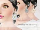 Jewellery Set 01 - Earrings by tifaff7 - Click to view and download separately!