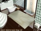 Soft Bathroom Rug VI by Pralinesims - Click to view and download separately!