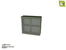 Euroface Glass Cabinet by ArtVitalex - Click to view and download separately!