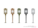Asian Garden Short Tea Lamp Mesh - Click to view and download separately!