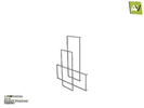 Benoit Wall Lamp by ArtVitalex - Click to view and download separately!