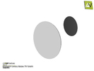 Hamlett Circle Mirror by ArtVitalex - Click to view and download separately!