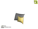 Ansonia Seat Pillows Binary by ArtVitalex - Click to view and download separately!