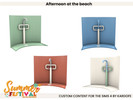 kardofe_Afternoon at the beach_Outdoor shower - Click to view and download separately!