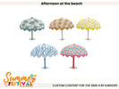 kardofe_Afternoon at the beach_Sunshade - Click to view and download separately!