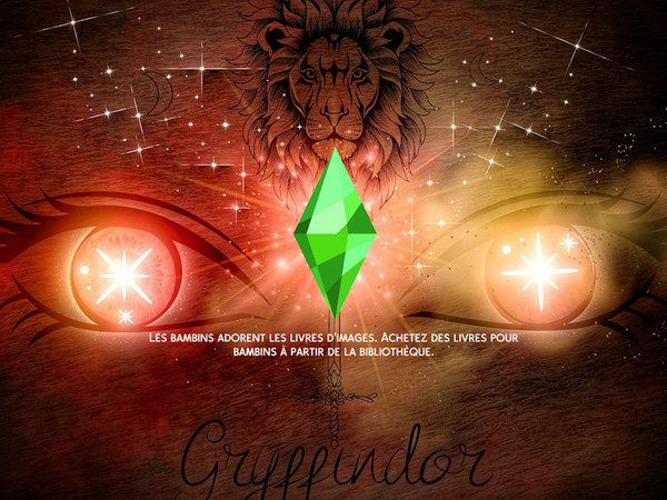 Sims 4 — Loading Screen - Red Lion by Gaiena_Sims — To change your loading screen follow these steps :