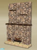 Mt Lodge Stone Fire - Mesh by shakeshaft - Click to view and download separately!
