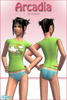 Arcadia - Green by zvaella - Click to view and download separately!